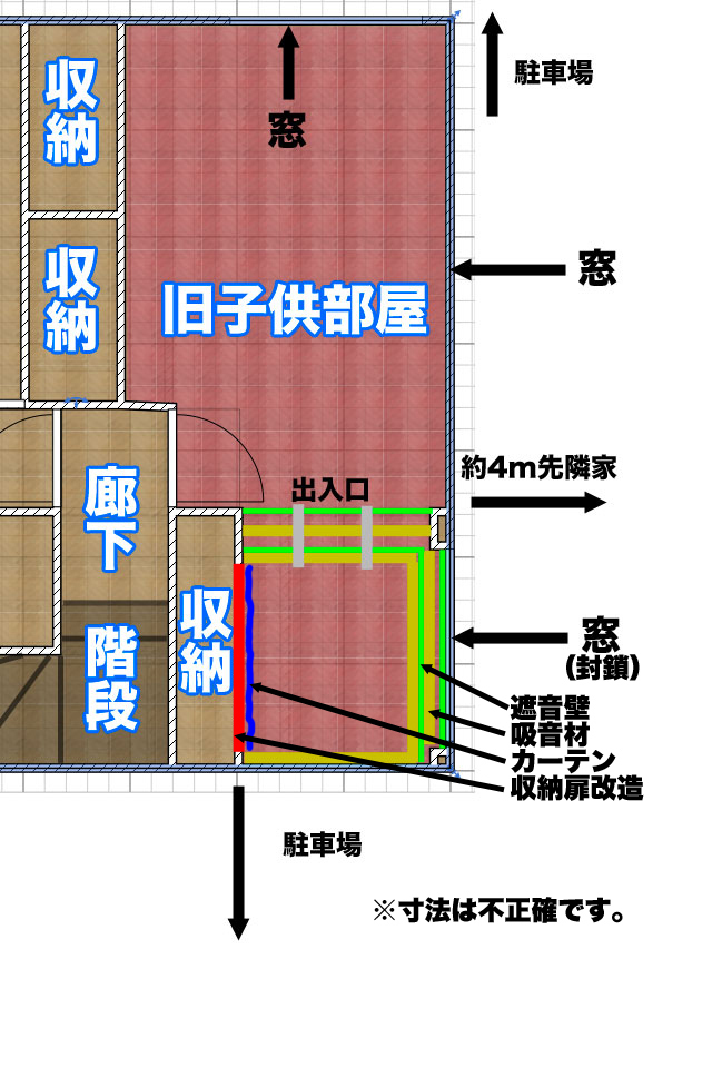 自作最強防音室 ダンぼっち 遮音材、吸音材使用 値引き相談 - アクセサリー